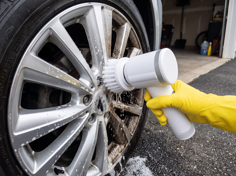 Voiture : jantes et plastiques