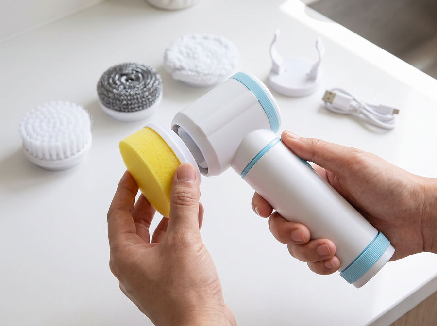 Changement de tête sur la brosse électrique PulseElite
